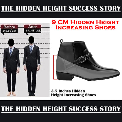 BXXY Elite Hidden Lift Boots Luxury Formal Collection