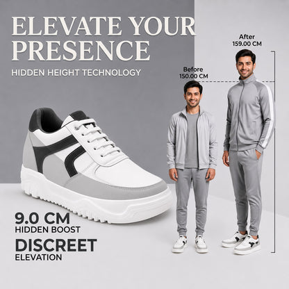 BXXY Signature Elevation Sneakers Premium 9CM Hidden Height Increase