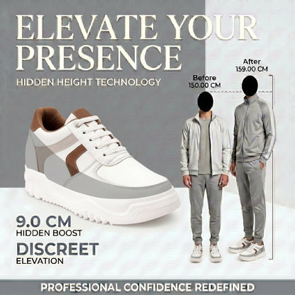 BXXY Signature Elevation Sneakers Premium 9CM Hidden Height Increase