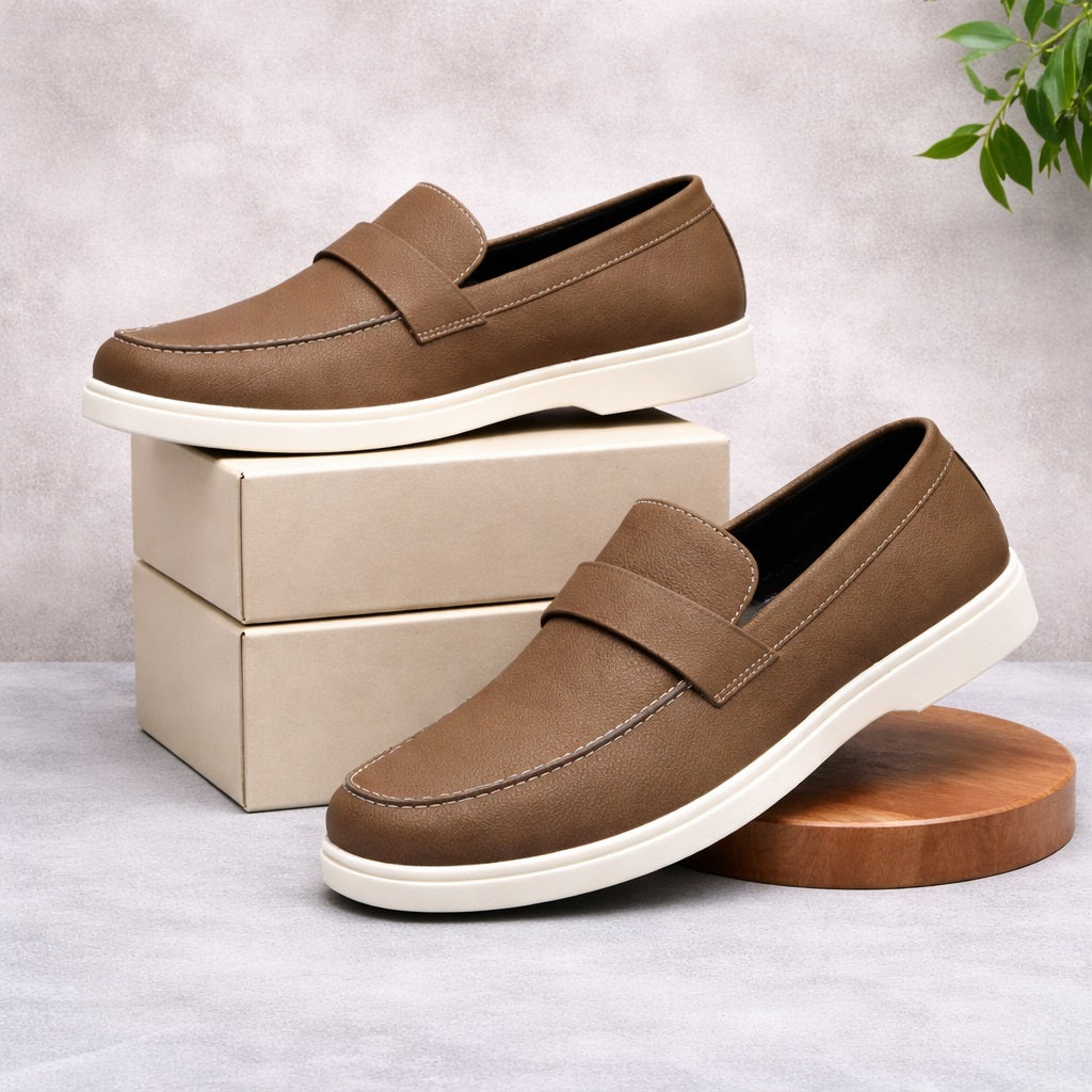 BXXY Men’s Casual Loafers – Slip-On Shoes for Party