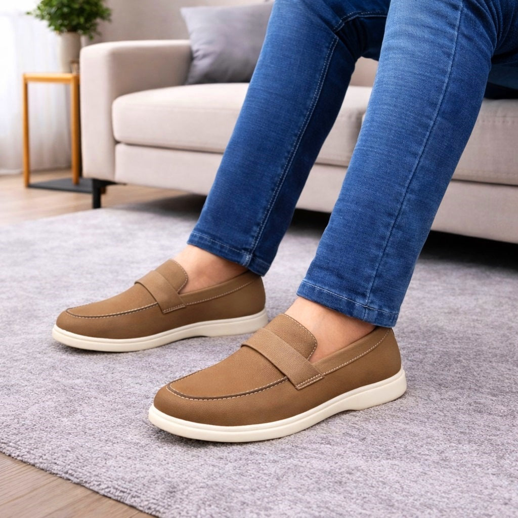 BXXY Men’s Casual Loafers – Slip-On Shoes for Party