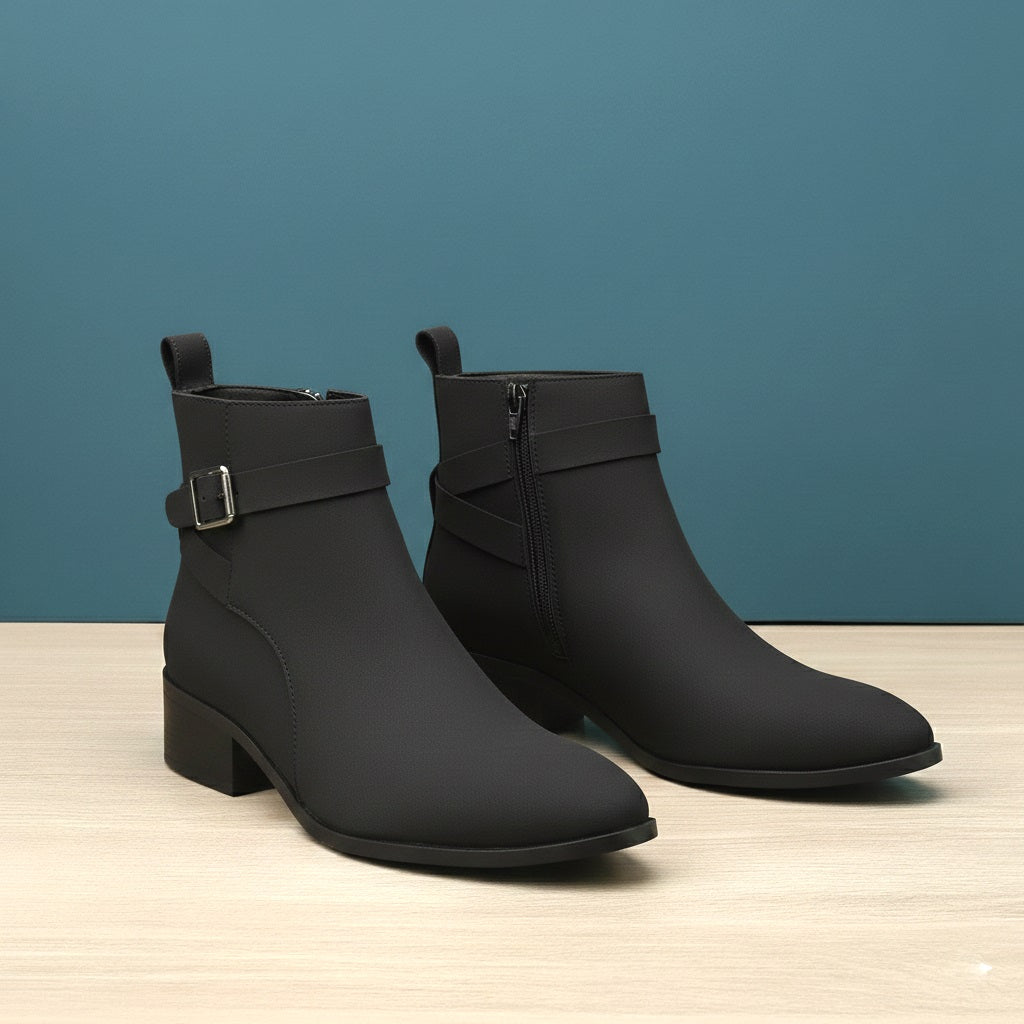 Height Boosting Men’s Boots – 4.5 CM Heel Fashion Ankle Shoes