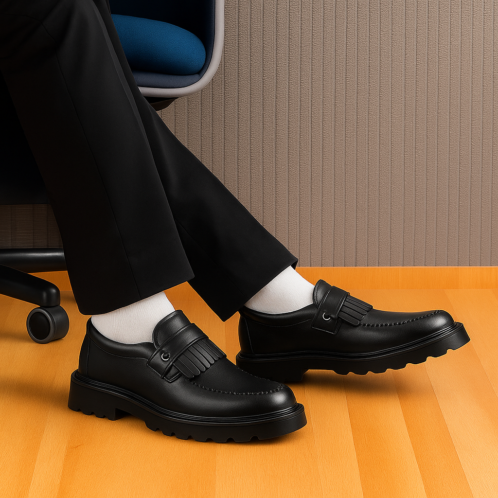 Versatile Formal Slip-On Shoes – All-Day Comfort Design