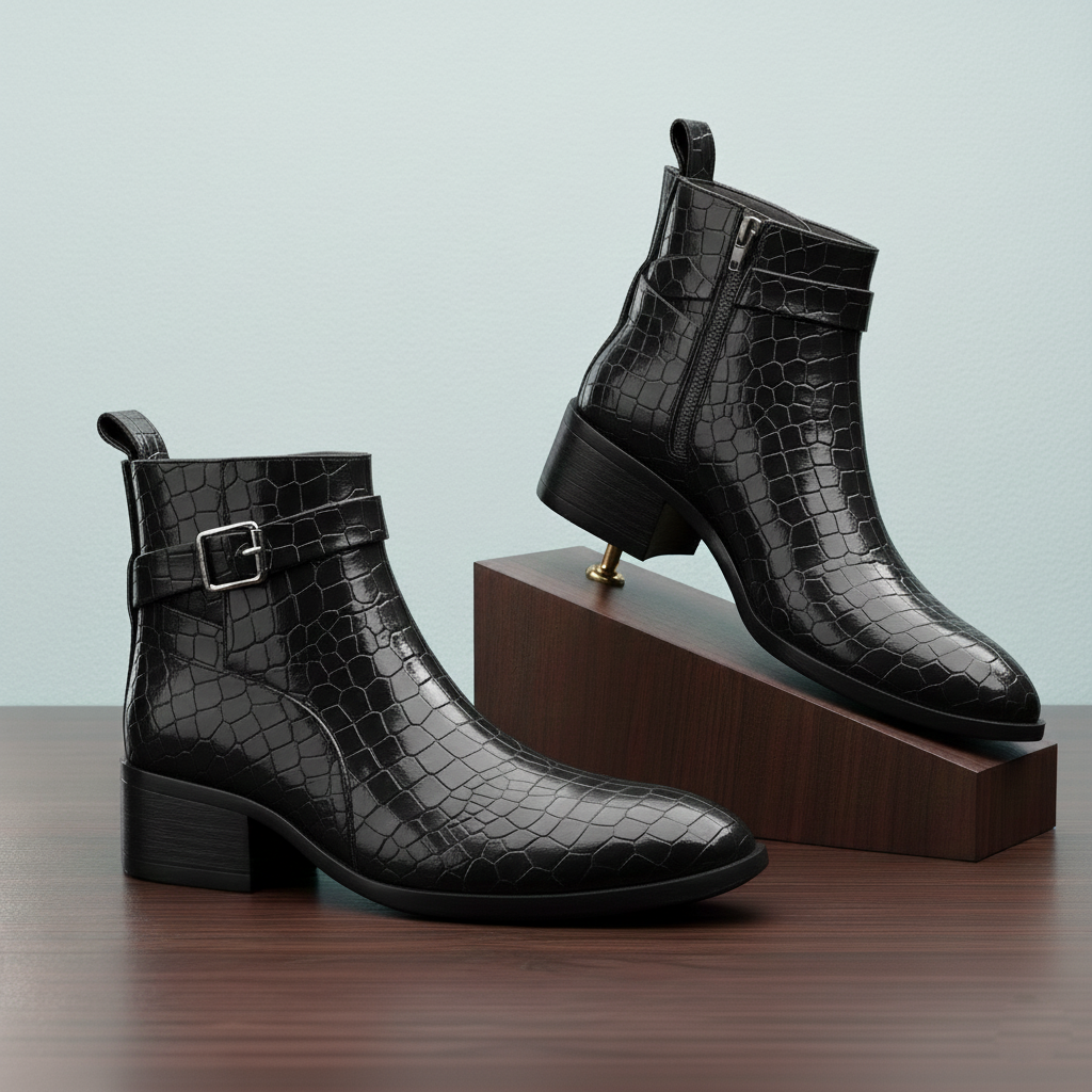 Elevation Plus Men’s Height-Enhancing Boots 4.5 cm Lift