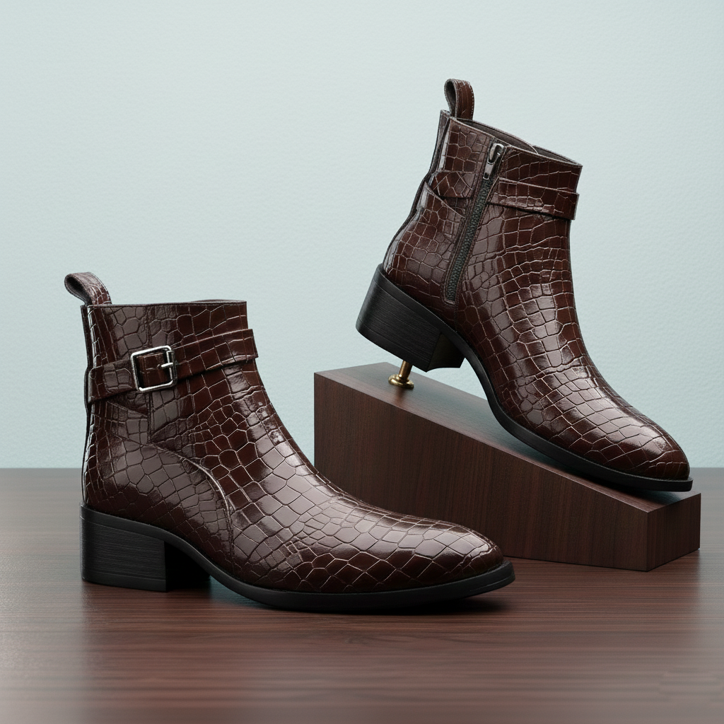 Elevation Plus Men’s Height-Enhancing Boots 4.5 cm Lift