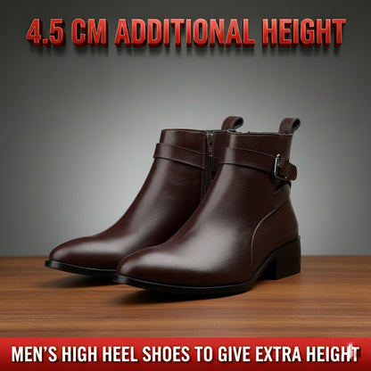Men’s Height Boost Boots for Formal & Casual Wear