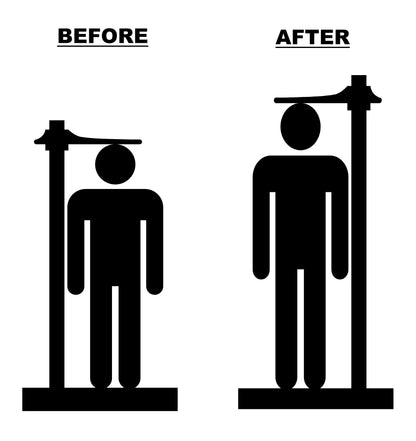 Men's 3-Inch Height Increase Sneakers with Hidden Heels