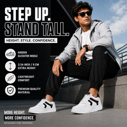 BXXY Signature Elevation Sneakers Premium 9CM Hidden Height Increase