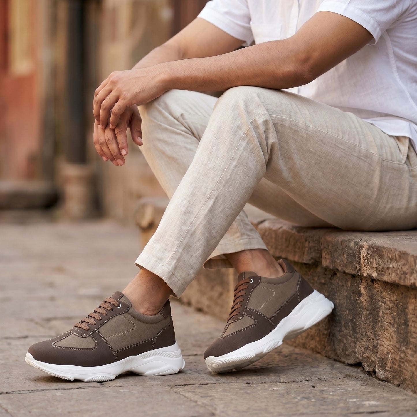 Premium Hidden Height Shoes for Men 9 CM Elevator Casual Sneakers