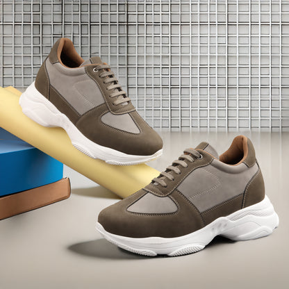 Premium Hidden Height Shoes for Men 9 CM Elevator Casual Sneakers
