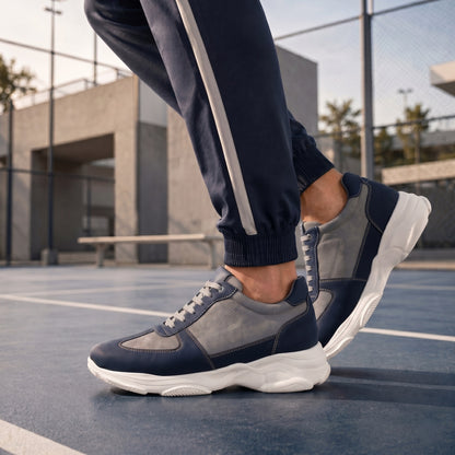 Premium Hidden Height Shoes for Men 9 CM Elevator Casual Sneakers