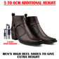 Stylish 2 Inches Heel Height Elevator Boots for Extra Confidence