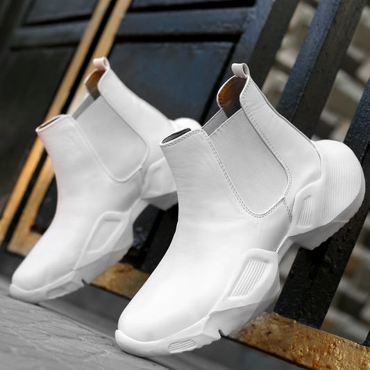 BXXY Faux Leather Material Latest Casual Chelsea Boot For Men