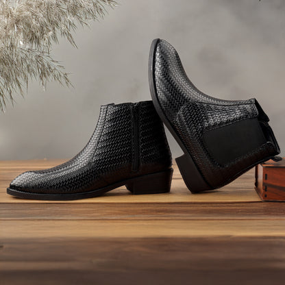2 Inch Height Boots for Modern Men
