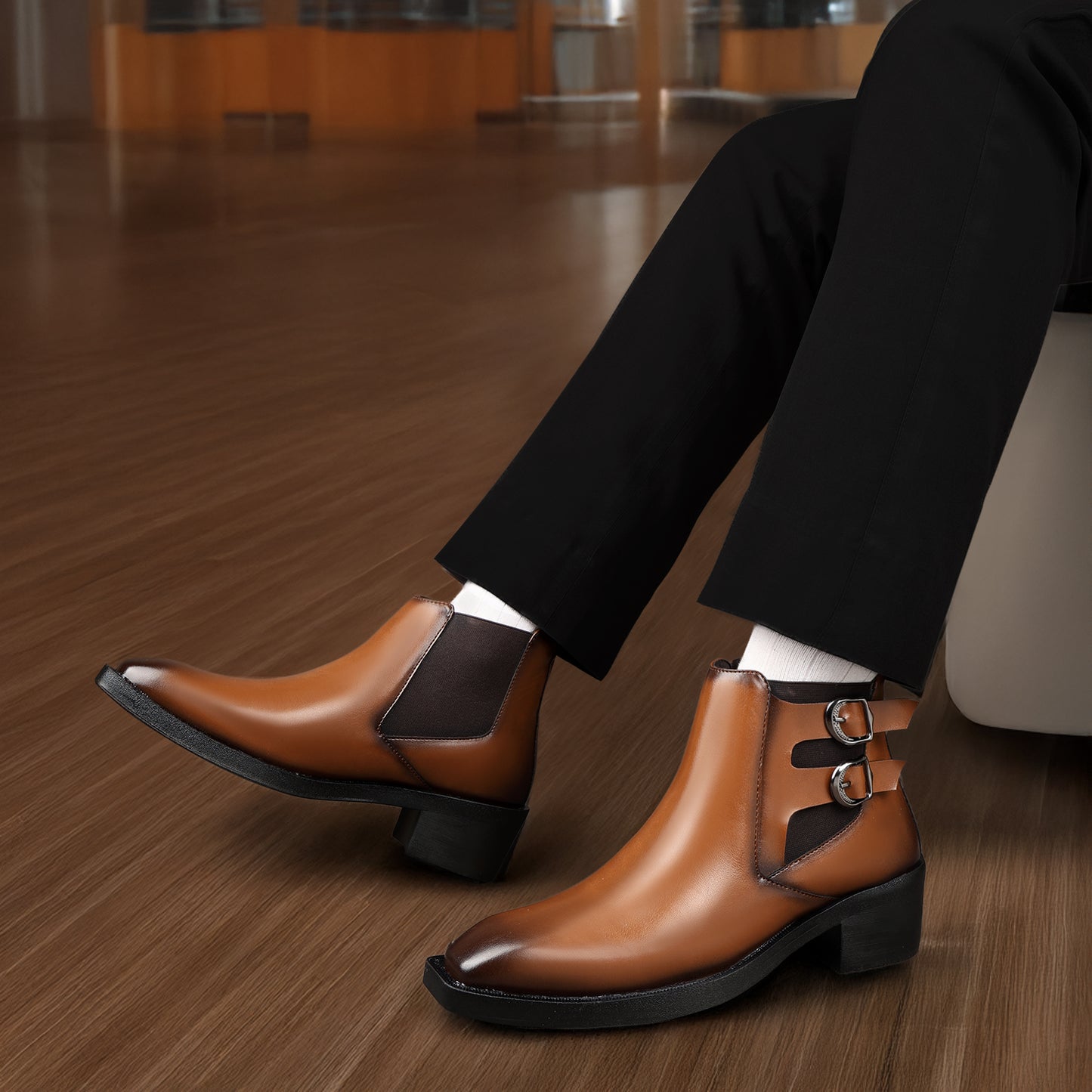 Men’s Boots Designed to Add 2 Inches Height
