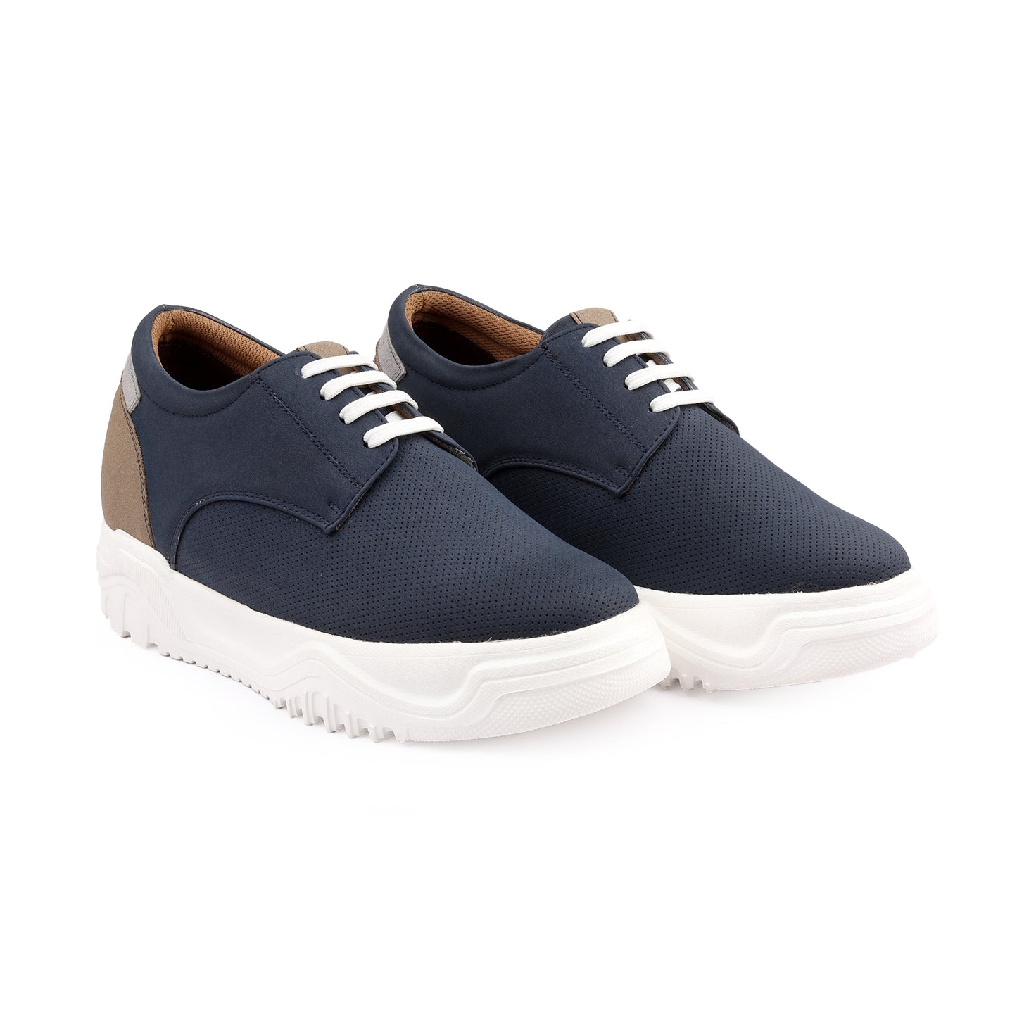 BXXY Premium Height Boost Sneakers for Men Invisible 9 CM Elevator Shoes