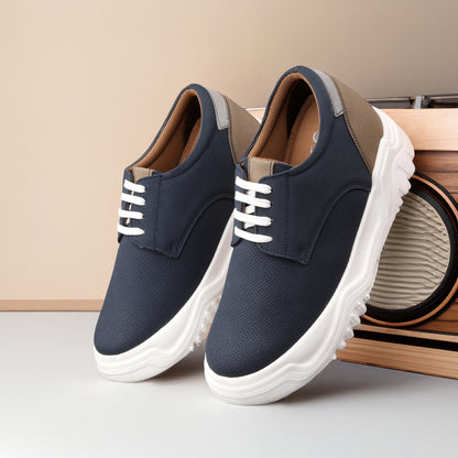 BXXY Premium Height Boost Sneakers for Men Invisible 9 CM Elevator Shoes