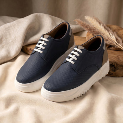 BXXY Premium Height Boost Sneakers for Men Invisible 9 CM Elevator Shoes