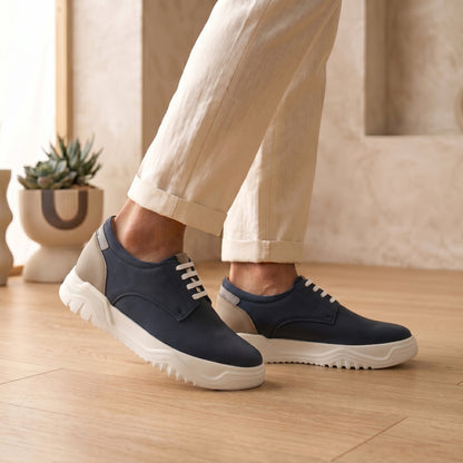 BXXY Premium Height Boost Sneakers for Men Invisible 9 CM Elevator Shoes