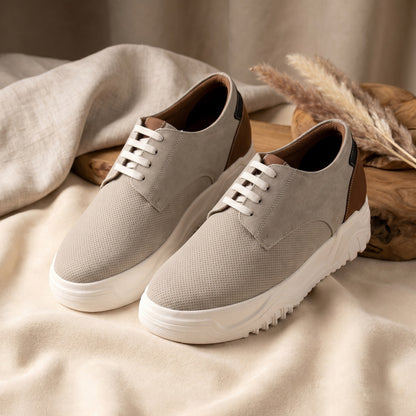 BXXY Premium Height Boost Sneakers for Men Invisible 9 CM Elevator Shoes
