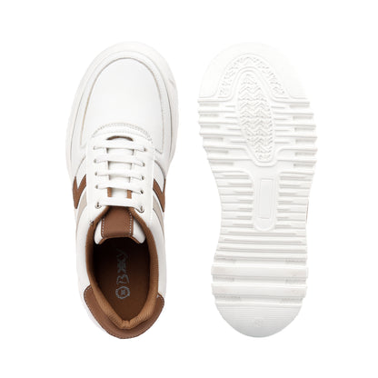 BXXY Fashion Elevator Sneakers for Men 9CM Height Boost with Everyday Comfort