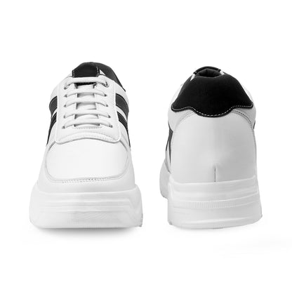BXXY Fashion Elevator Sneakers for Men 9CM Height Boost with Everyday Comfort