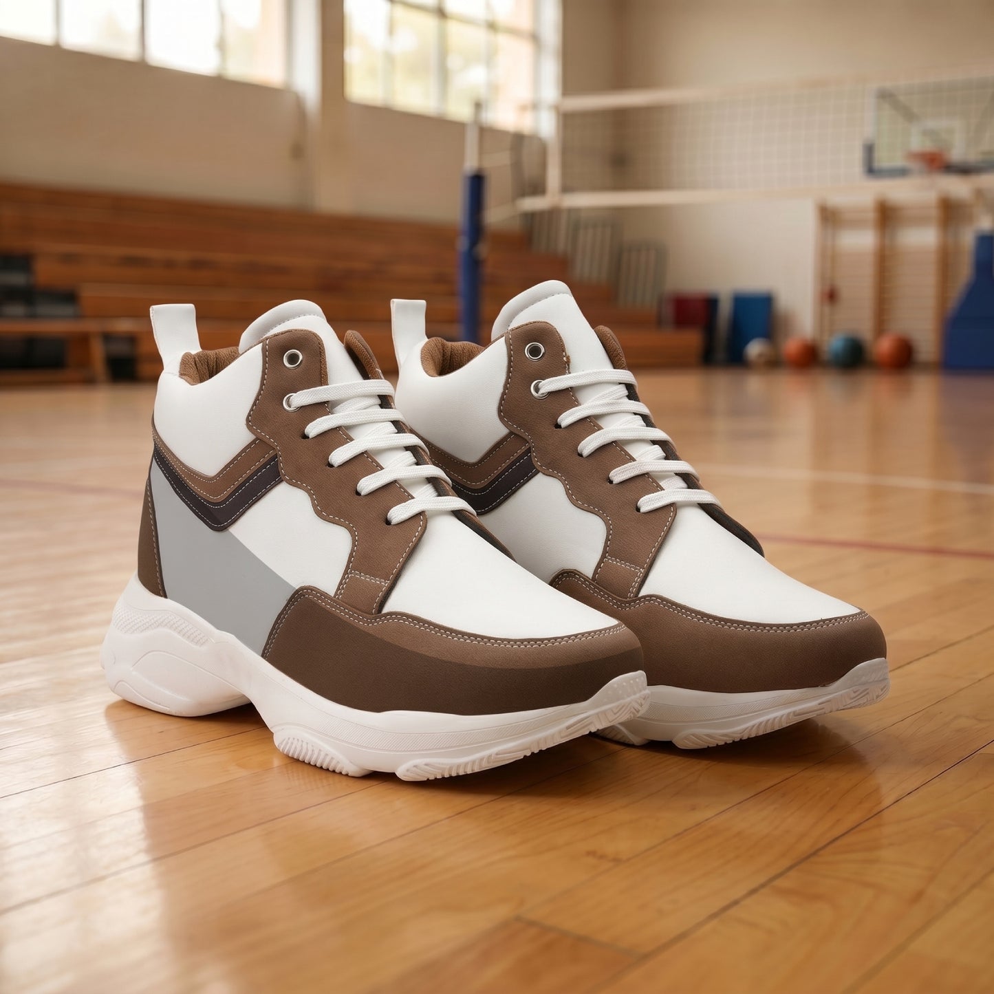 BXXY Modern Height Increasing Shoes with 9CM Hidden Elevation