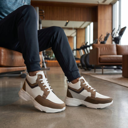 BXXY Modern Height Increasing Shoes with 9CM Hidden Elevation