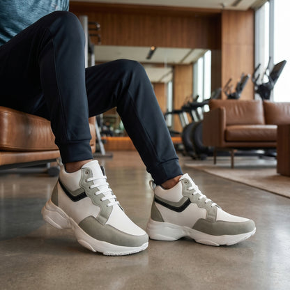 BXXY Modern Height Increasing Shoes with 9CM Hidden Elevation