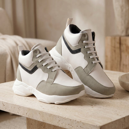 BXXY Modern Height Increasing Shoes with 9CM Hidden Elevation
