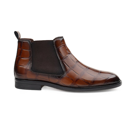Men’s Premium Leather Stylish Boots – Durable, Comfortable & Timeless Design
