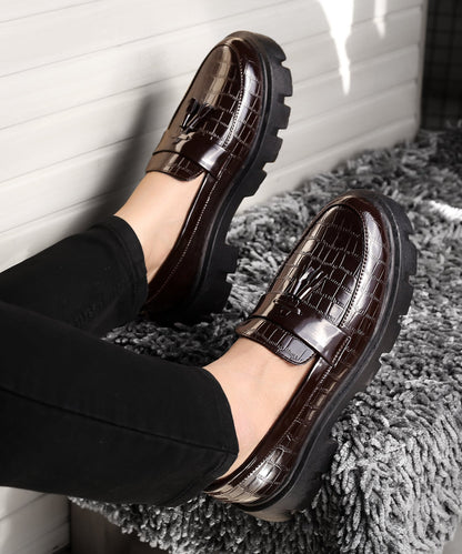 Men's High-end Fashion Tassel Slip-ons
