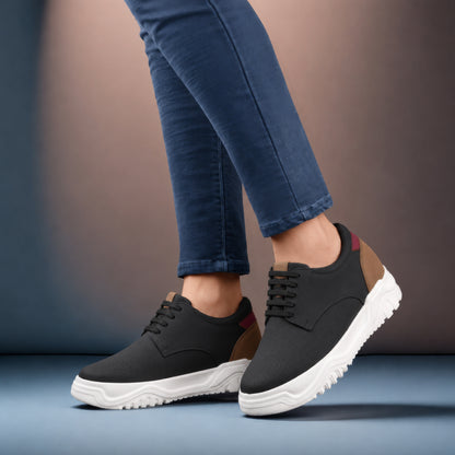 BXXY Premium Height Boost Sneakers for Men Invisible 9 CM Elevator Shoes