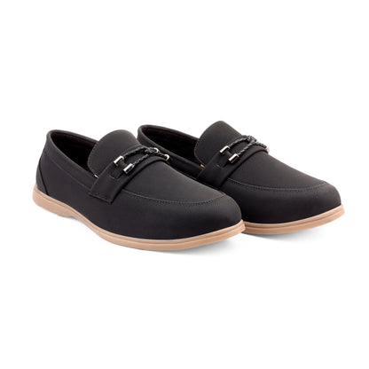 Mens Premium Faux Leather Loafers with AirMix Sole