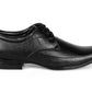 Men/s Derby Faux Upper Office And Formal Wear Lace Up Black Shoes