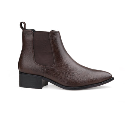 Men’s Elevator Boots 4.5CM Height Increase Comfortable Hidden Lift