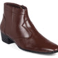 Men's Height Increasing Faux Leather Formal Boots