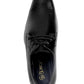 Men/s Height Increasing Derby Faux Upper Formal Wear Black Lace Up Shoes