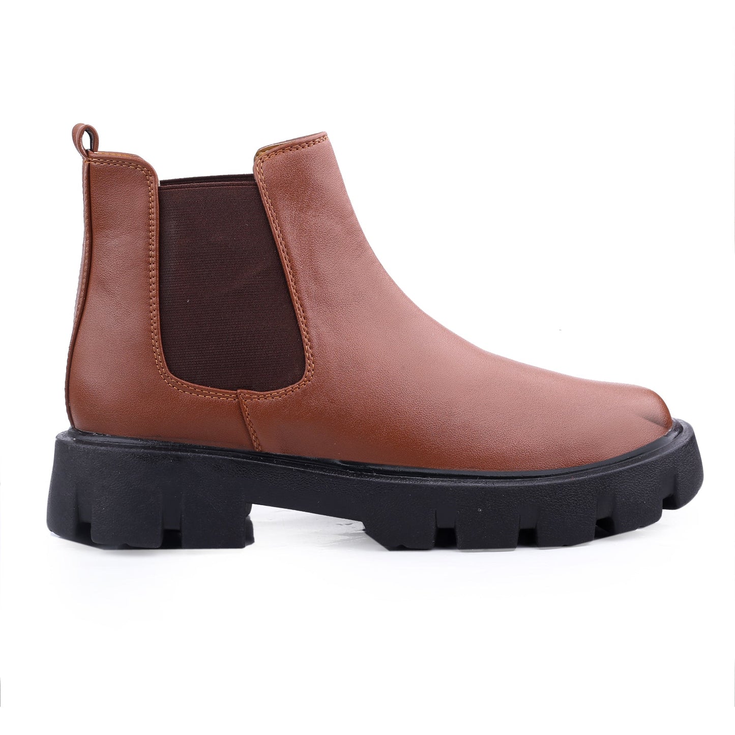 BXXY Men's Pu Material Casual Chelsea and Ankle Boots.