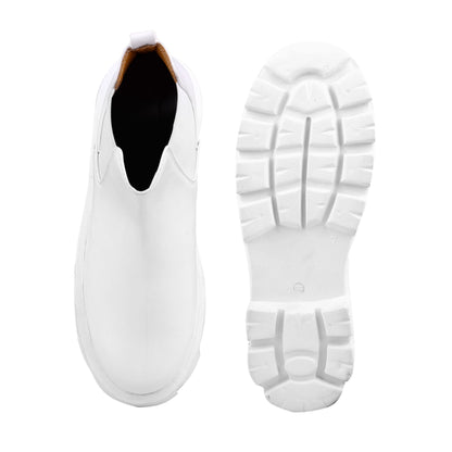 Bxxy's Faux Leather Slip-on Boots for Men