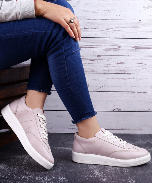 Women's New Stylish Casual Sneaker Lace up, Shoes