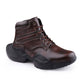 Bxxy Men's 4 Inch Hidden Height Increasing Faux Leather Casual Ankle Lace-Up Light Weight Shoes