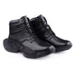 Bxxy Men's 4 Inch Hidden Height Increasing Faux Leather Casual Ankle Lace-Up Light Weight Shoes