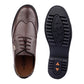 Brogue Lace-up Shoes Brown - 3.5 Inches (9CM)