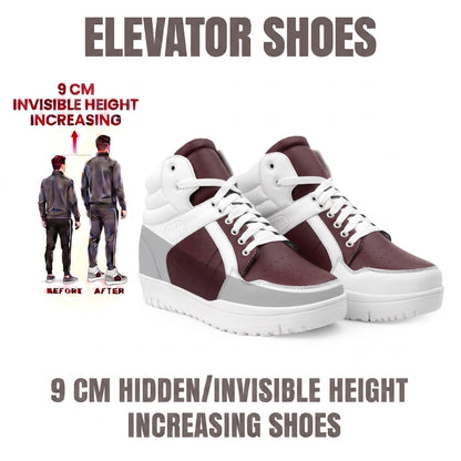BXXY 9 CM Hidden Height Increasing Sneakers for Men