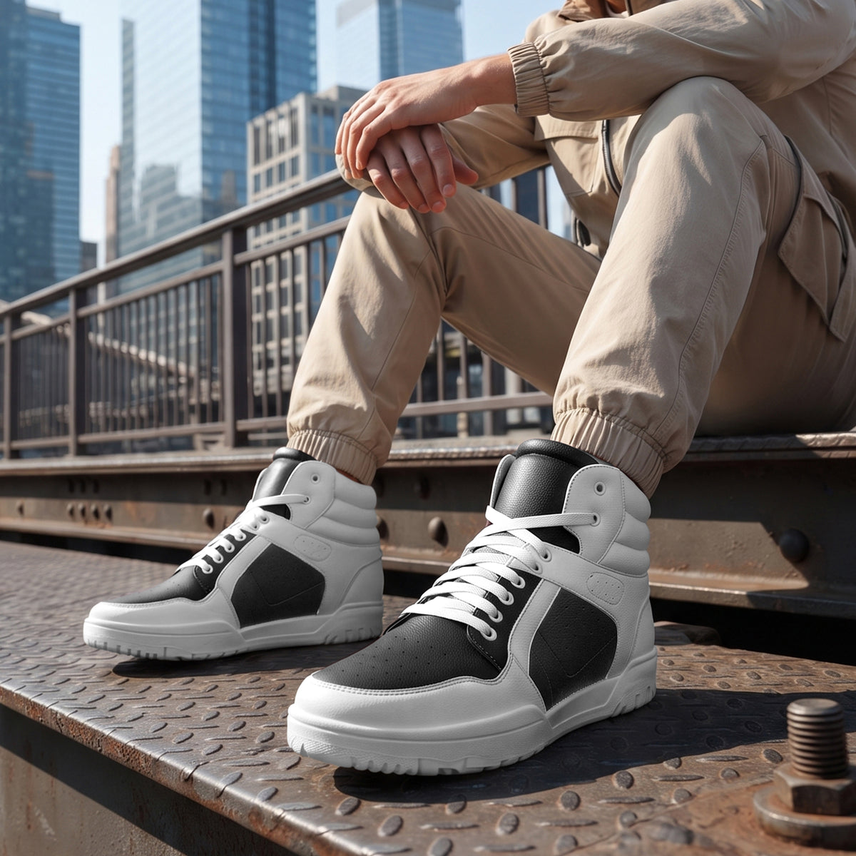 BXXY 9 CM Hidden Height Increasing Sneakers for Men