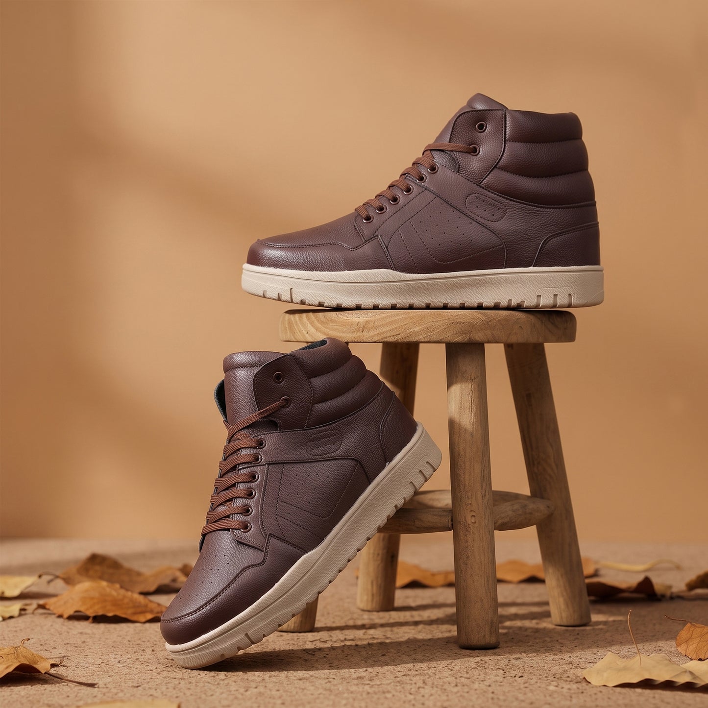 BXXY Mens 9 CM Hidden Height Increasing High Top Sneakers