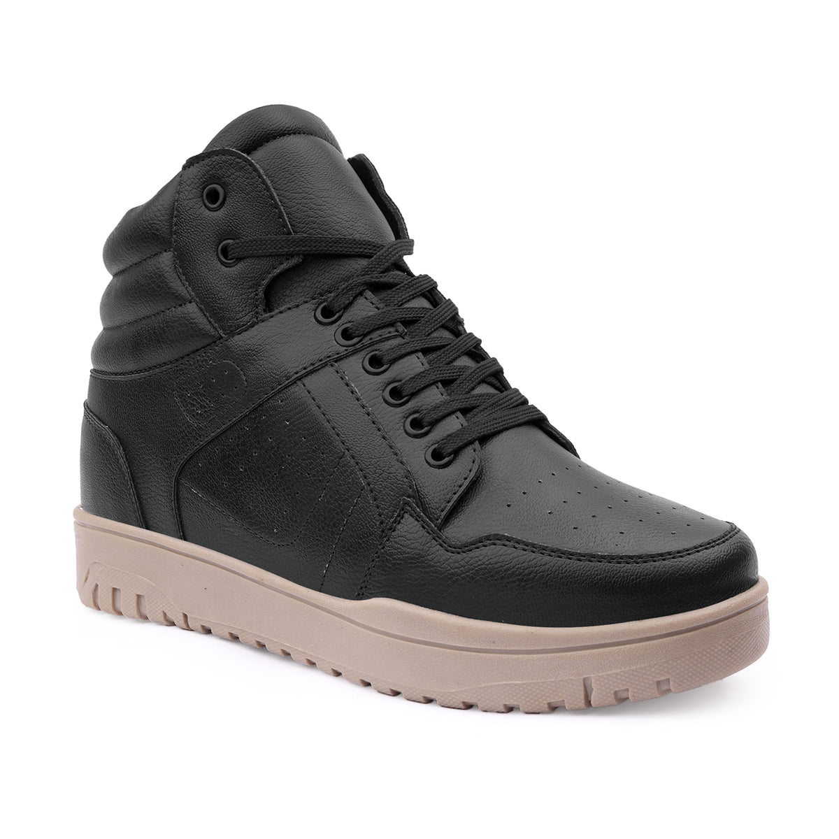 BXXY Mens 9 CM Hidden Height Increasing High Top Sneakers