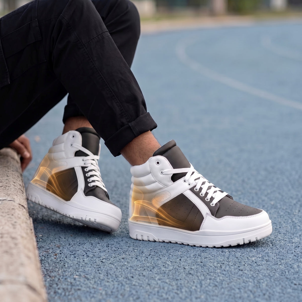 BXXY 9 CM Hidden Height Increasing Sneakers for Men