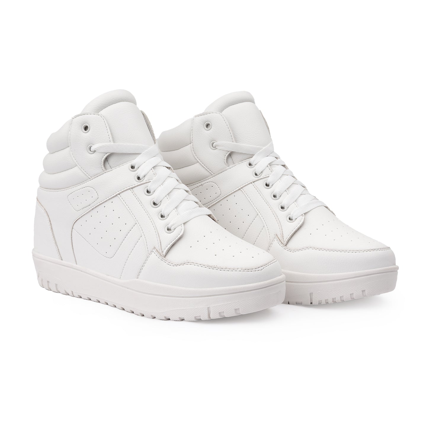 BXXY Mens 9 CM Hidden Height Increasing High Top Sneakers